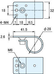 SSP-BR1 外形寸法図