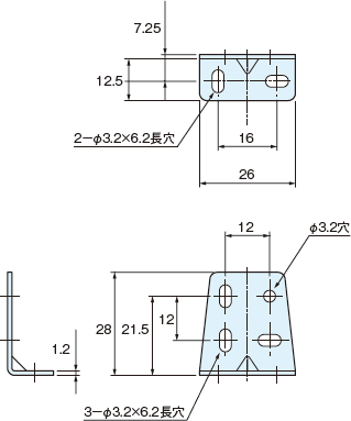 GA-B1 外形寸法図