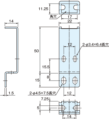 GA-B2 外形寸法図