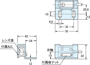 G-MTB2 外形寸法図