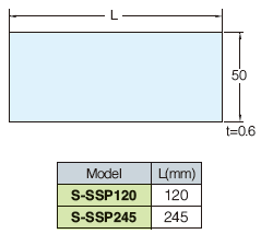 S-SSP120 Dimension