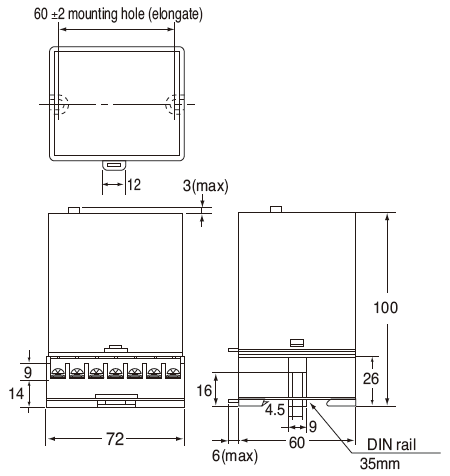 HDA300A Dimension