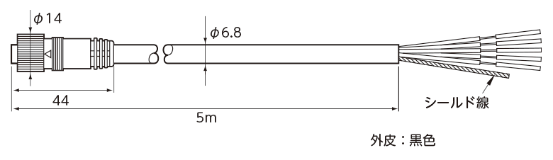 PSG-H5R-S 外形寸法図