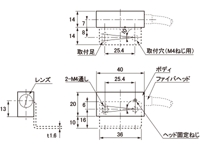 FA51 外形寸法図