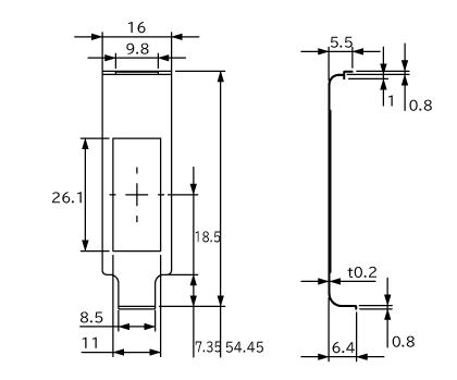 XNE2-PFB 外形寸法図
