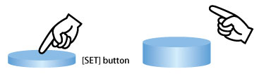 Simple teaching using a single button